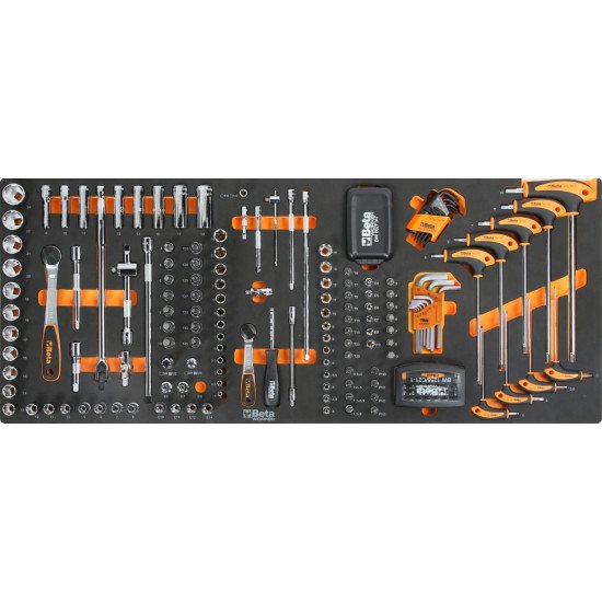 КОД:024006383 / BW 2400 RSC24AXXL-A - Количка за инструменти с 8 чекмеджета + ATS и комплект от 1061 бр. инструменти / BW 2400 RSC24AXXL-A от Beta категория Колички и шкафове за инструменти от Beta-Tools.bg
