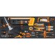 КОД:024006383 / BW 2400 RSC24AXXL-A - Количка за инструменти с 8 чекмеджета + ATS и комплект от 1061 бр. инструменти / BW 2400 RSC24AXXL-A от Beta категория Колички и шкафове за инструменти от Beta-Tools.bg