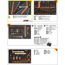 BW 2400S 7/E-S-O - Количка за инструменти със 7 чекмеджета, с комплект от 240 бр. инструменти BW 2400S 7/E-S-O - Количка за инструменти със 7 чекмеджета, с комплект от 240 бр. инструменти