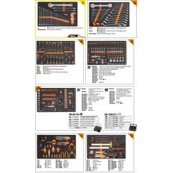 BW 2400S 8/E-L-O - Количка за инструменти с 8 чекмеджета, с комплект от 398 бр. инструменти BW 2400S 8/E-L-O - Количка за инструменти с 8 чекмеджета, с комплект от 398 бр. инструменти