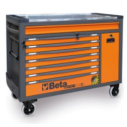 BW 2400 RSC24AXXL-O - Количка за инструменти с 8 чекмеджета + ATS и комплект от 1061 бр. инструменти