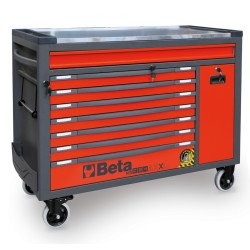 BW 2400 RSC24AXXL-R - Количка за инструменти с 8 чекмеджета + ATS и комплект от 1061 бр. инструменти