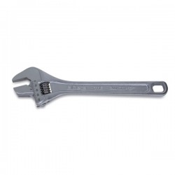 111ER - Ключ раздвижен с реверсивна челюст хромиран с две скали (мм, inch)