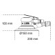 КОД:019370001 / 1937 5 - Пневматичен орбитално-ексцентричен шлайф безмаслен ø150x5мм от композитен материал / 1937 5 от Beta категория Пневматични турбини, полиращи и ъглошлайф машини от Beta-Tools.bg