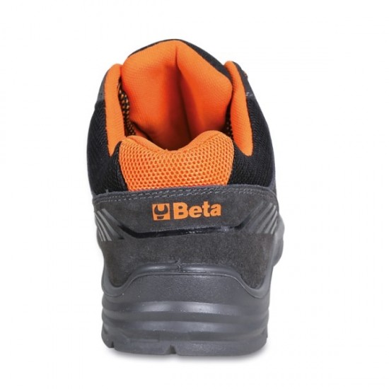 КОД:072120340 / 7212G 40 - Работни обувки Flex от велур, перфорирани, антиабразивна вложка над бомбето / 7212G 40 от Beta категория Работни обувки от Beta-Tools.bg