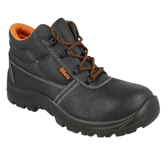 КОД:072431348 / 7243CK 48 - Високи работни обувки Basic от естествена кожа, водоустойчиви, със система за бързо развързване / 7243CK 48 от Beta категория Работни обувки от Beta-Tools.bg