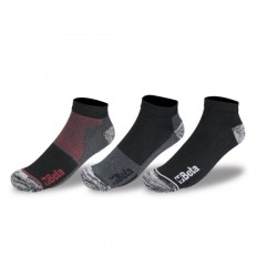 7430T - Къси чорапи, комплект 3 чифта, от памук