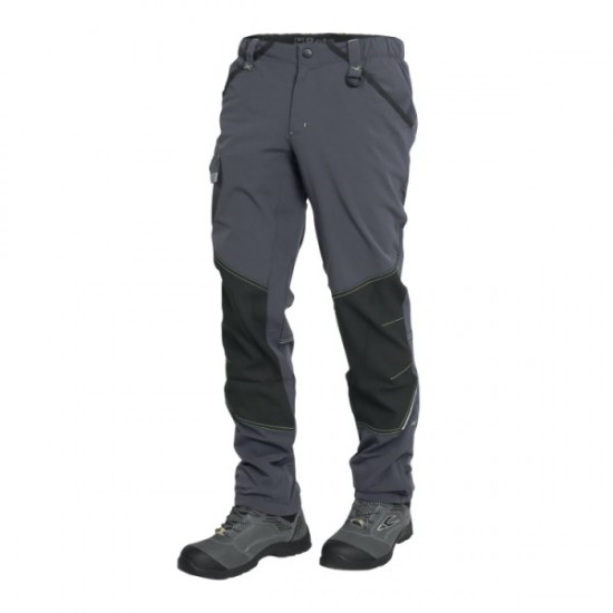 КОД:076000000 / 7600G XS - Работен панталон Trekking Heavy от стреч материя със Slim Fit кройка, сив / 7600G XS от Beta категория Работни панталони от Beta-Tools.bg
