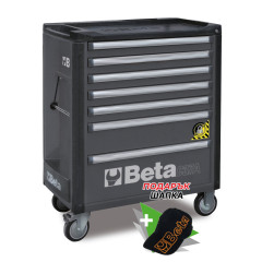C37A/7-G - Количка за инструменти със 7 чекмеджета + ATS, сива