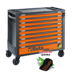 RSC24AXL/9 - Количка за инструменти, широка версия, 9 чекмеджета + ATS