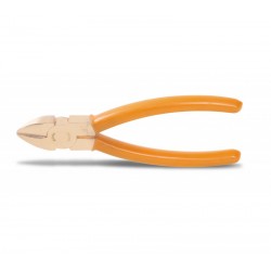1082 BA160 - Клещи резачки диагонални с оранжеви PVC дръжки безискрови