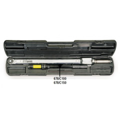 678 /C100 - Динамометричен ключ Click-type на 3/4" (300-1000 Nm) с Push-through тресчотка в пластмасова кутия