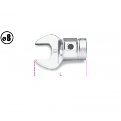 641 10 - Накрайник гаечен за динамометричен ключ 604 В (ф 8мм)
