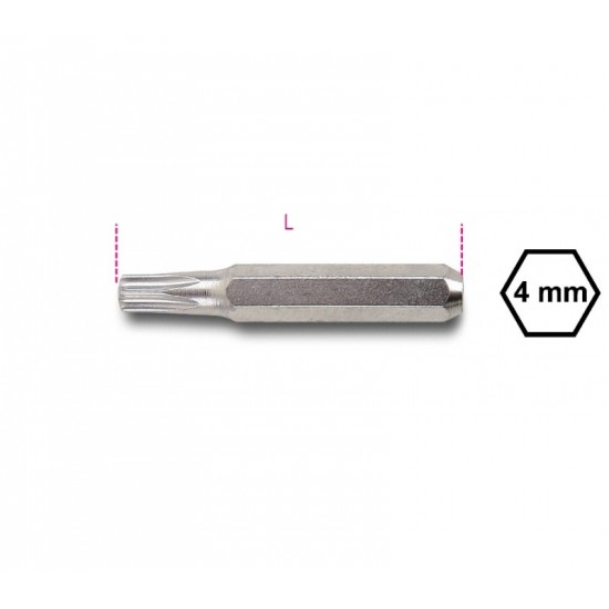 1256 TX8 - Бит TORX® 4 мм за микроотвертка, L=27мм