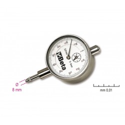 1662 /1 - Индикаторен часовник 0-5мм за измерване на деформации, хлабини и др.