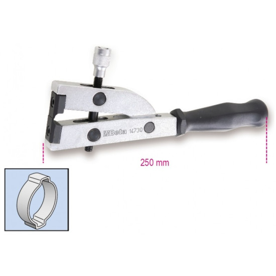 КОД:014730005 / 1473 Q - Клещи за OETIKER® скоби, с квадрат (СПРЕНИ ОТ ПРОИЗВОДСТВО) / 1473Q от Beta категория Инструменти за ремонт на двигател от Beta-Tools.bg