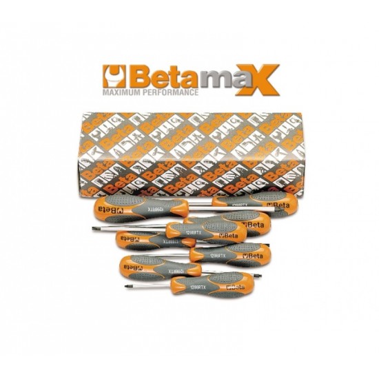 1298 RTX/S8 - К-т отвертки 1298RTX (8 бр) BetamaX в картонена кутия