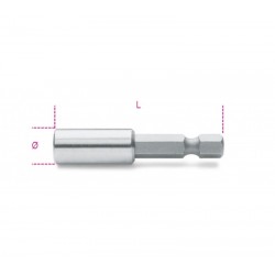 882 M1 - Държач магнитен за битове шестостен 1/4" с опашка на 1/4" L=50мм