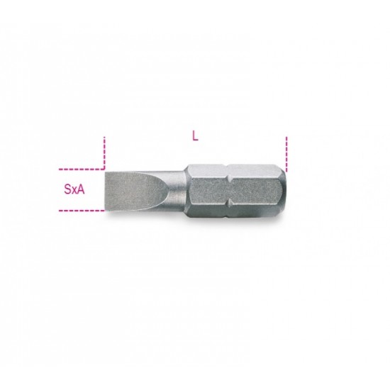 861 LP1X5,5 - Бит плосък на 1/4" L=25мм