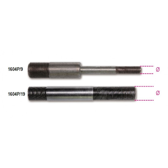 КОД:016400088 / 1640 P/9 - Пробойник Ø9,5мм с резба за преса 1640 (СПРЯН ОТ ПРОИЗВОДСТВО) / 1640P/9 от Beta категория Боркорони от Beta-Tools.bg