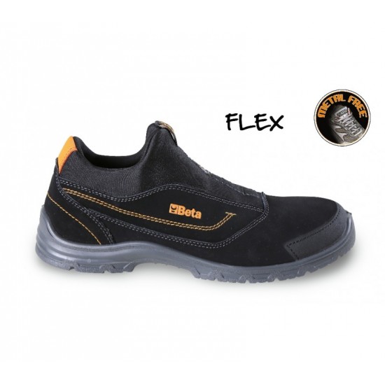 КОД:072150135 / 7215FN 35 - Обувки работни от набук, тип "Мокасини", водоустойчиви / 7215FN от Beta категория Серия Flex от Beta-Tools.bg