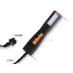 1842 LED/BM - Лампа с ултра високояркостни LED диоди, 100-240 Vac, компактен гумен корпус, сменяемо предно стъкло, кука за окачване