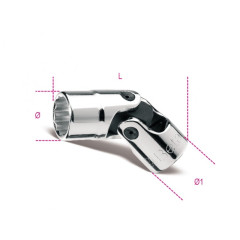 910 B/SN10 - Вложка дванадесетостен на 3/8" с каре