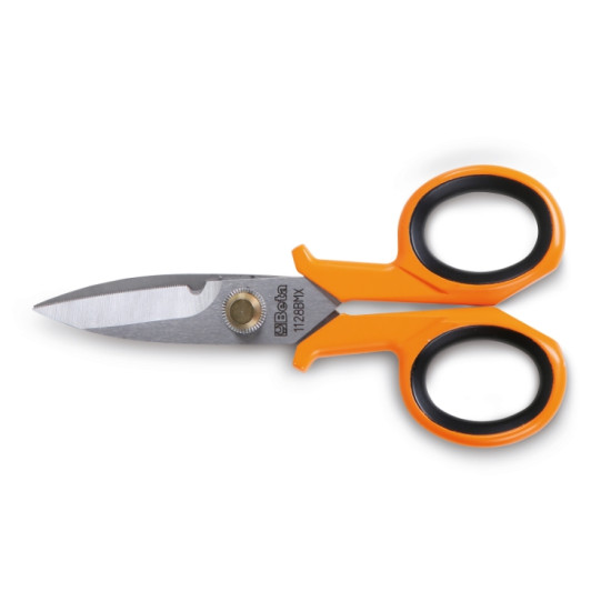 Инструменти Electricians scissors, straight stainless steel blades, with microteeth 1128BMX (011280051) на марката ще намерите в beta-tools.bg КОД:011280051 / Electricians scissors, straight stainless steel blades, with microteeth 1128BMX / 29496 от категория Beta-Tools.com от Beta-Tools.bg