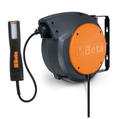 1842 15-H05/LED - Автоматична макара с ел.кабел и LED инспекционна лампа, 100-240Vac