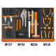 КОД:059041201 / Assortment of 90 tools for universal use in EVA foam trays 5904VU/1M / 67873 от  категория Beta-Tools.com от Beta-Tools.bg