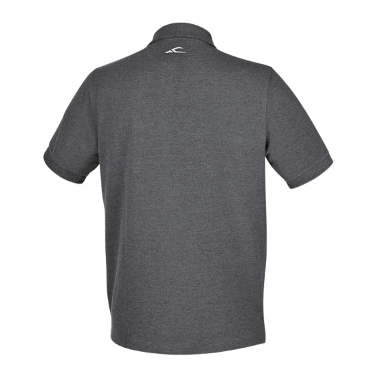 7552G L - Тениска тип Polo Shirt, с три копчета, от памучно пике, 200 g/m2, сив меланж 7552G L - Тениска тип Polo Shirt, с три копчета, от памучно пике, 200 g/m2, сив меланж