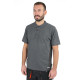 7552G L - Тениска тип Polo Shirt, с три копчета, от памучно пике, 200 g/m2, сив меланж 7552G L - Тениска тип Polo Shirt, с три копчета, от памучно пике, 200 g/m2, сив меланж