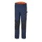 7660B M - Работен панталон Top Line, олекотен, от стреч материя със Slim Fit кройка и много джобове, син