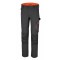 7660G S - Работен панталон Top Line, олекотен, от стреч материя със Slim Fit кройка и много джобове, сив