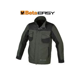 7909V - Работно яке Easy с много джобове, зелено