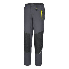 7610G - Работен панталон Trekking Light, олекотен, от стреч материя със Slim Fit кройка, сив