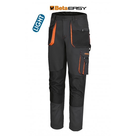 КОД:078600805 / 7860G XXL - Работен панталон Easy, олекотен, с много джобове / 7860G XXL от Beta категория Работни панталони от Beta-Tools.bg