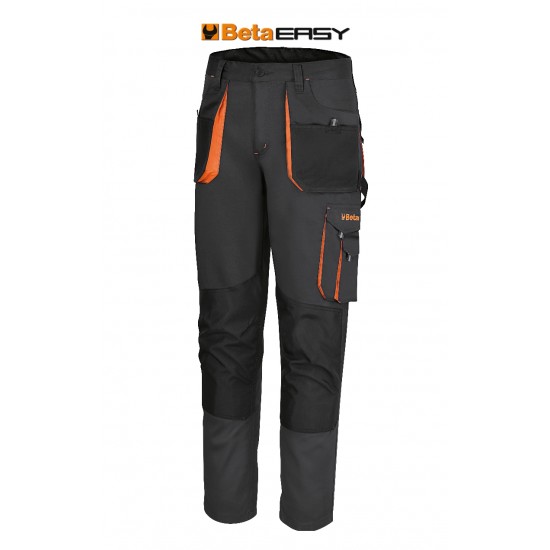 КОД:079000804 / 7900G XL - Работен панталон Easy с много джобове, сив / 7900G XL от Beta категория Работни панталони от Beta-Tools.bg