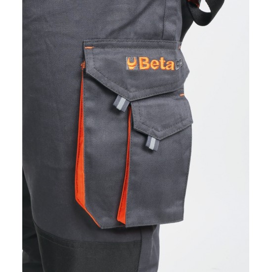 КОД:079000802 / 7900G M - Работен панталон Easy с много джобове, сив / 7900G M от Beta категория Работни панталони от Beta-Tools.bg