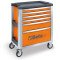C39-6 - Количка ALUMINIUM за инструменти с 6 чекмеджета